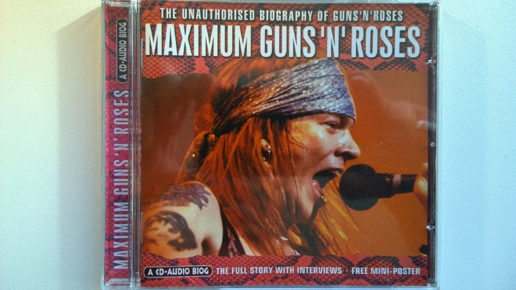 Guns N' Roses - Maximum Guns 'N' Roses (Unauth Biography), Ophalen of Verzenden, Zo goed als nieuw, Album