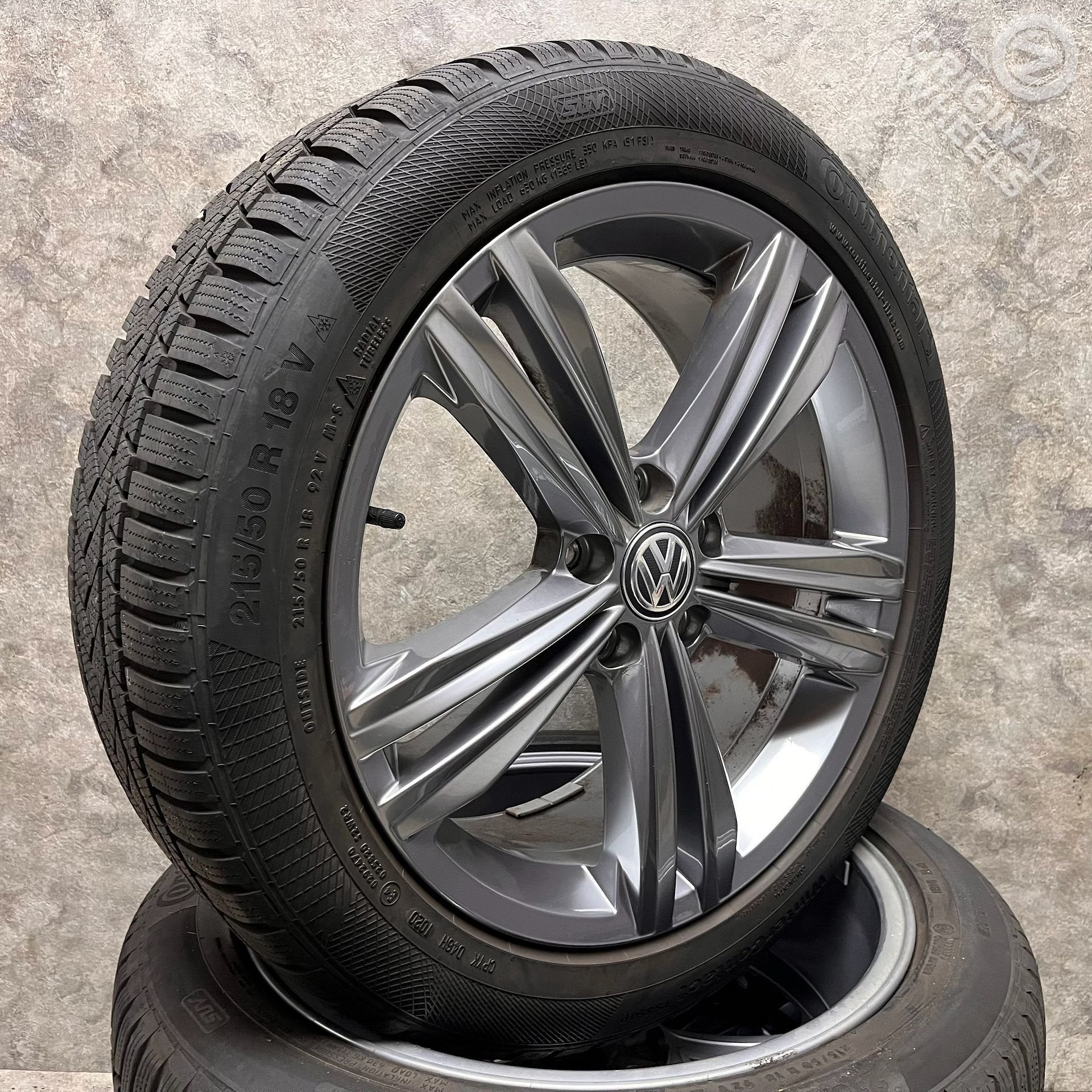 18 inch originele Sebring velgen + winterbanden VW T-roc, 18 inch, -, -, Banden en Velgen