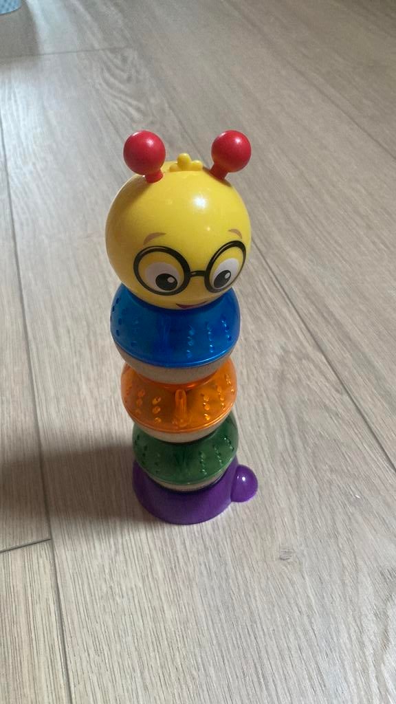 Leuke stapeltoren met rammelgeluid, Kinderen en Baby's, Speelgoed | Babyspeelgoed, Ophalen of Verzenden, Zo goed als nieuw, Overige typen
