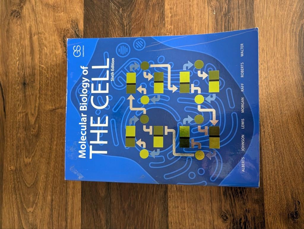 Molecular Biology of the Cell - Alberts - 6e editie, Boeken, Studieboeken en Cursussen, Ophalen, HBO, Zo goed als nieuw, Alberts, Johnson, Lewis, Raff, Roberts, Walter