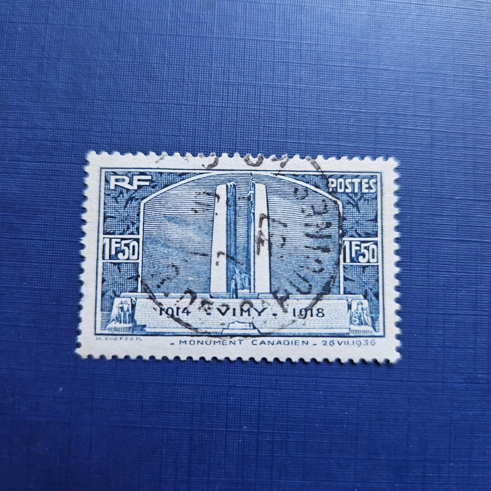 Frankrijk nr 323, Ophalen of Verzenden, Gestempeld
