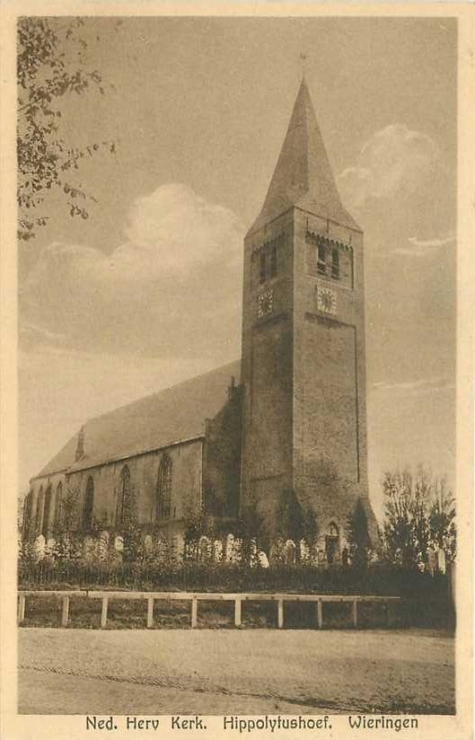 380-785-017 Wieringen  Hippolytushoef, Verzenden, Voor 1920, Noord-Holland