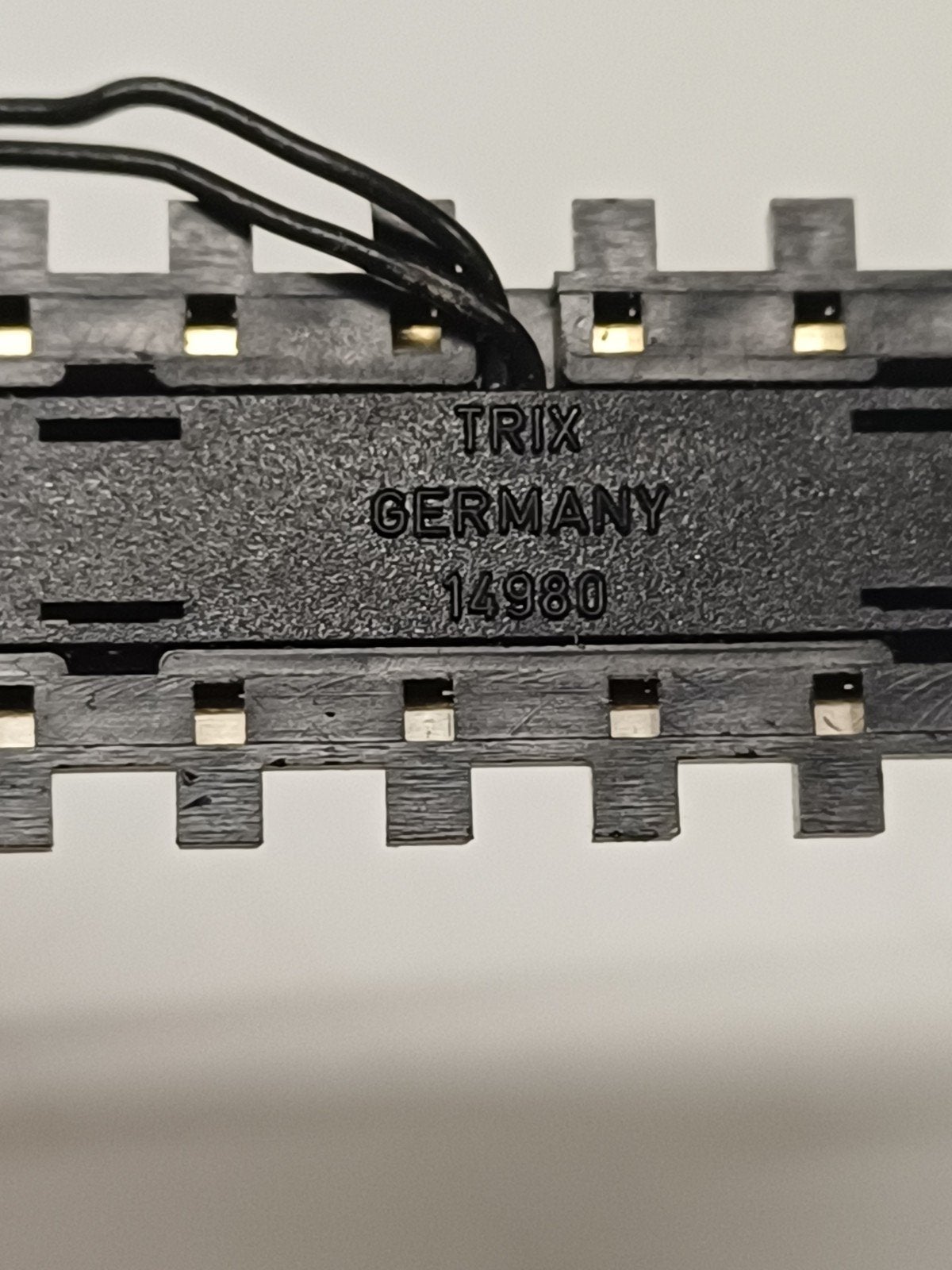 Minitrix 14980 N contactrails 50mm - 5 stuks, Ophalen of Verzenden, Zo goed als nieuw, Rails, Trix