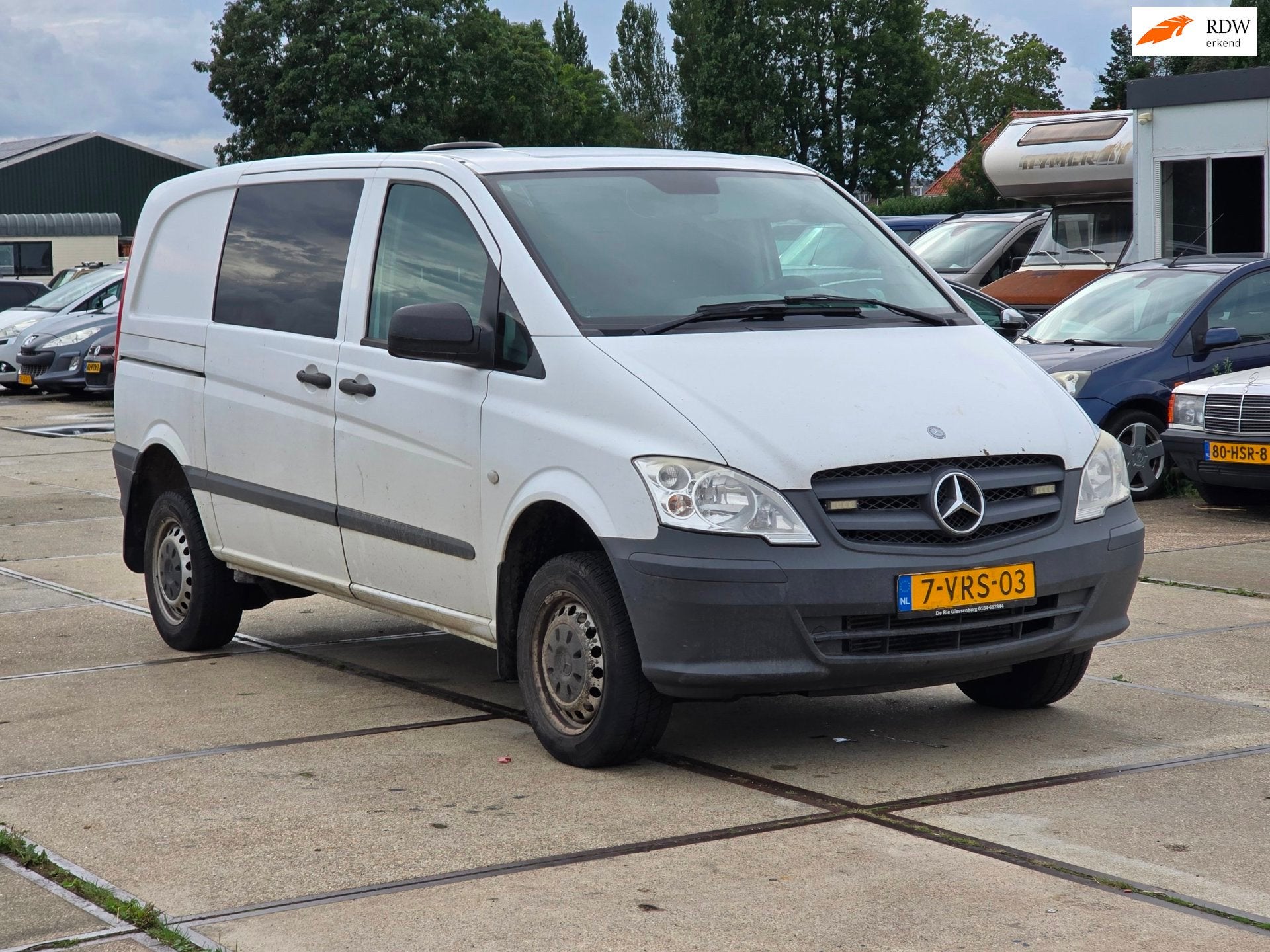 Mercedes-Benz Vito 116 CDI 320 Lang ( 4x4 ), Auto's, Euro 5, Gebruikt, 4 cilinders, Bedrijf