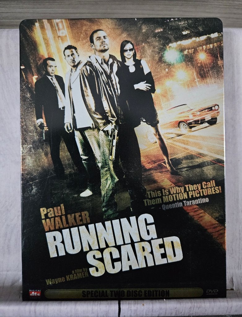 Running Scared (2006) Paul Walker – 2-Dvd Steelcase, Vanaf 16 jaar, Ophalen of Verzenden, Zo goed als nieuw, Actiethriller
