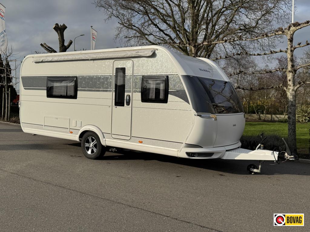 Hobby Excellent 540 WLU Mover,luifel,2000 kg as, Caravans en Kamperen, Caravans, Schokbreker, Rondzit, Hobby, Bedrijf