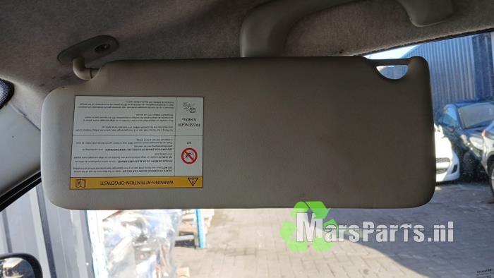 Zonneklep van een Renault Twingo, Gebruikt, -, Renault, -