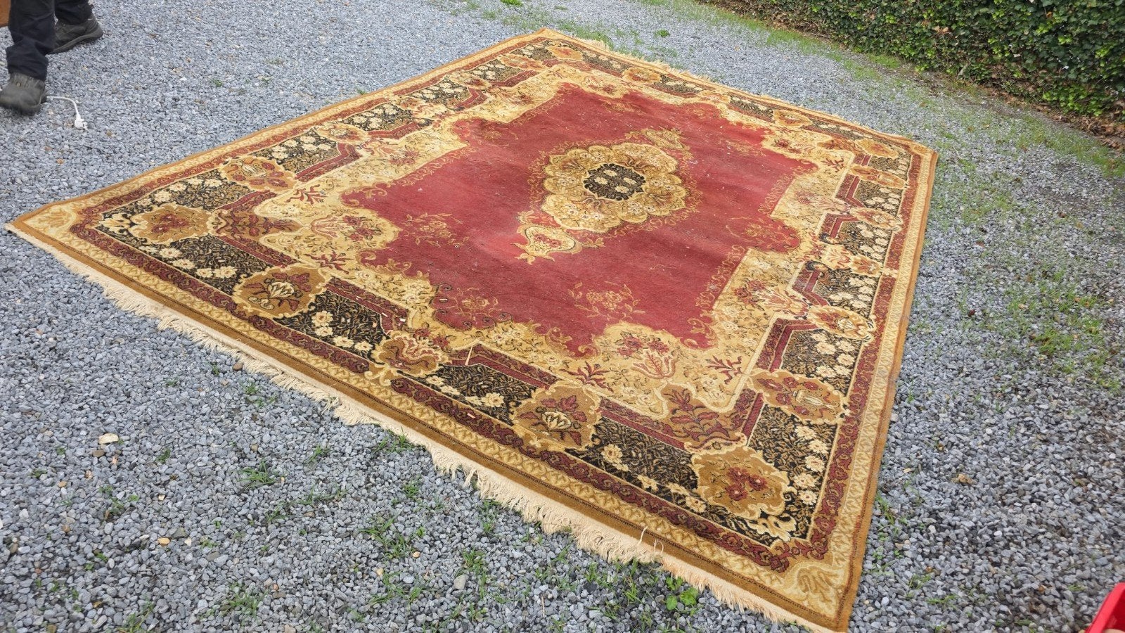 prachtig mega groot XXL vintage Perzisch tapijt 350x250!, Perzisch, 200 cm of meer, Ophalen of Verzenden, Zo goed als nieuw