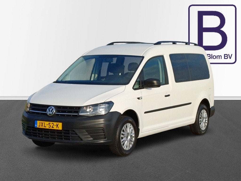 Volkswagen Caddy - Maxi TSI Holiday 5p /Ideaal als Camper!/L, Auto's, Voorwielaandrijving, Stof, Gebruikt, Euro 6