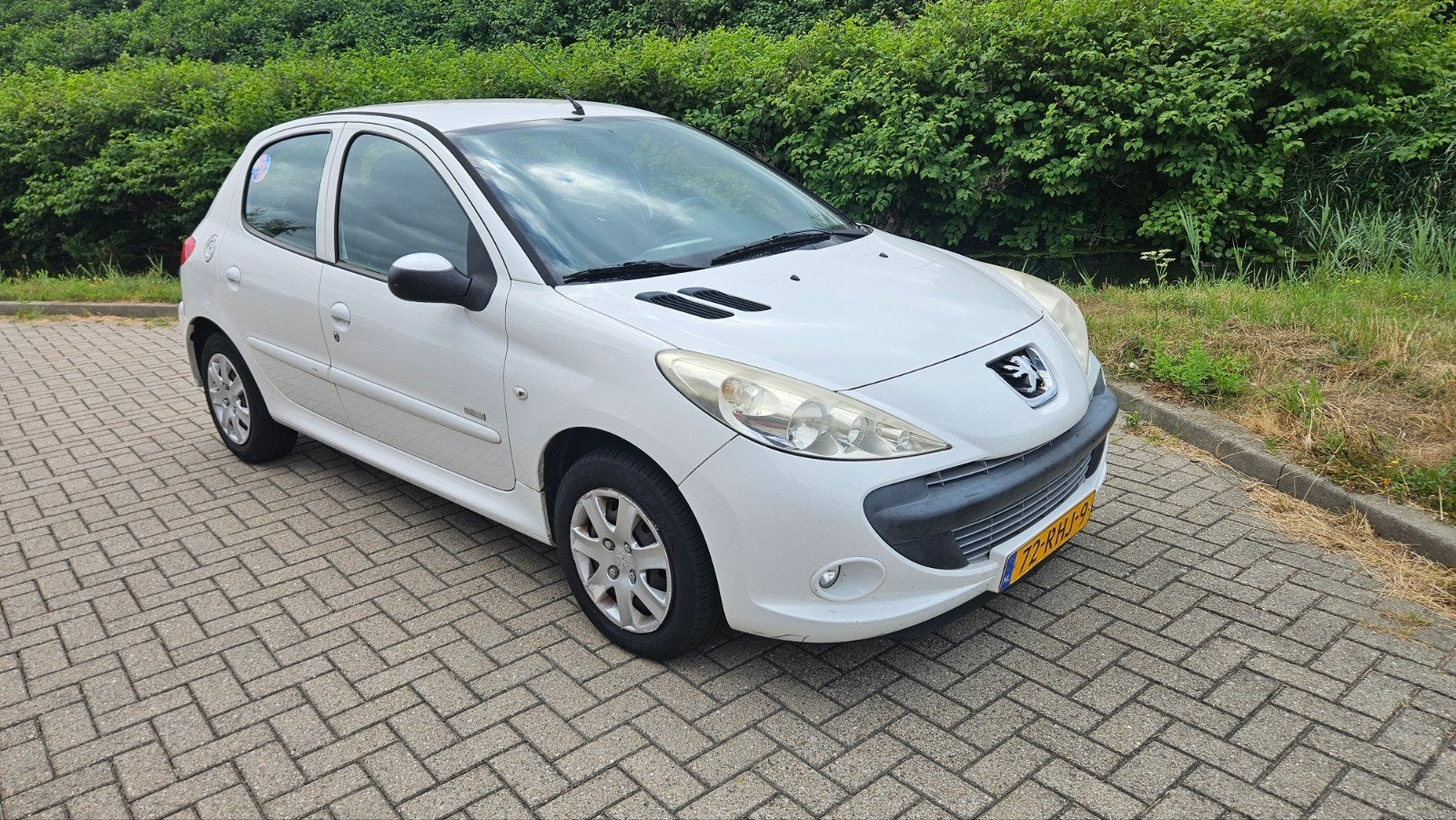 Peugeot 206+ 1.4 5D 2011 Wit, Auto's, Peugeot, 206+, 4 cilinders, Wit, Origineel Nederlands