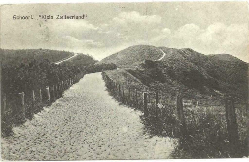 AK Schoorl - "Klein Zwitserland", Verzenden, 1920 tot 1940, Gelopen, Noord-Holland