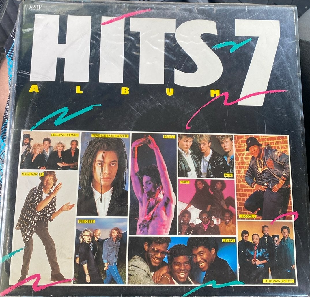 Hits 7 2 lp oa. prince/Fleetwood mac/chris isaak,mick jagger, Ophalen of Verzenden, Zo goed als nieuw, Pop