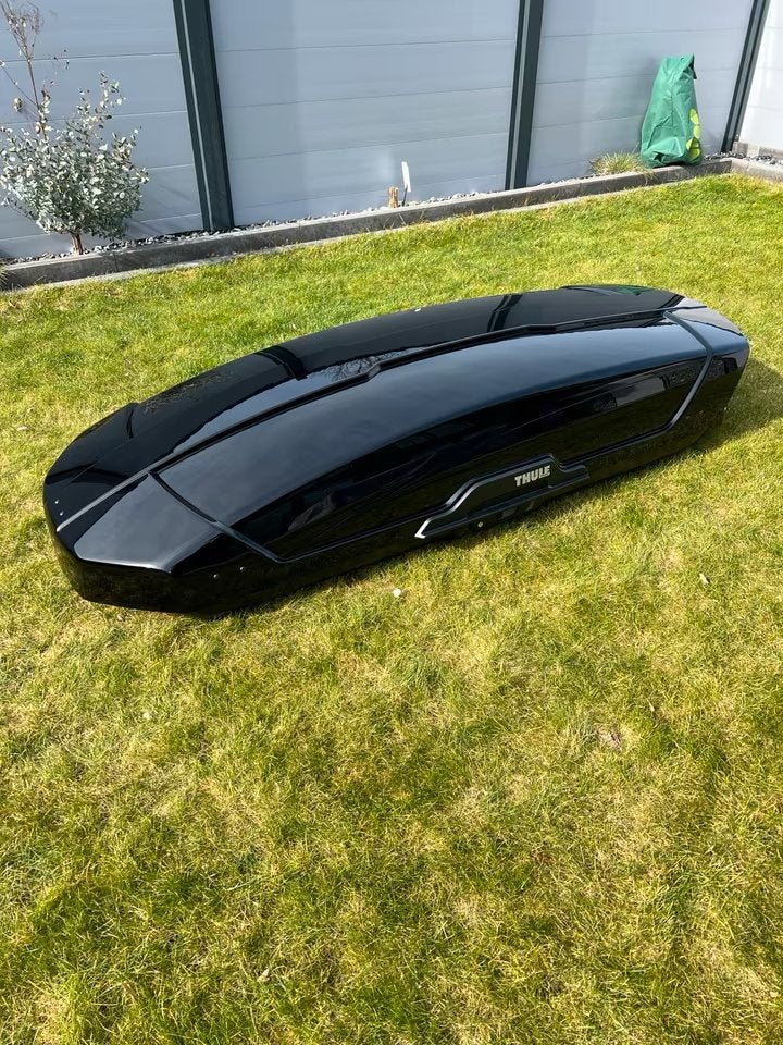 TE HUUR Thule Motion XT XXL 610 Liter Black Glossy Dakkoffer, Auto diversen, Dakkoffers, Ophalen, Zo goed als nieuw