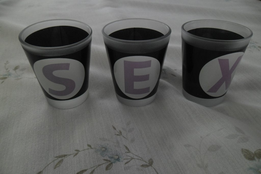 3 shot glaasjes als set, Verzamelen, Ophalen of Verzenden, Nieuw, Borrel- of Shotglas