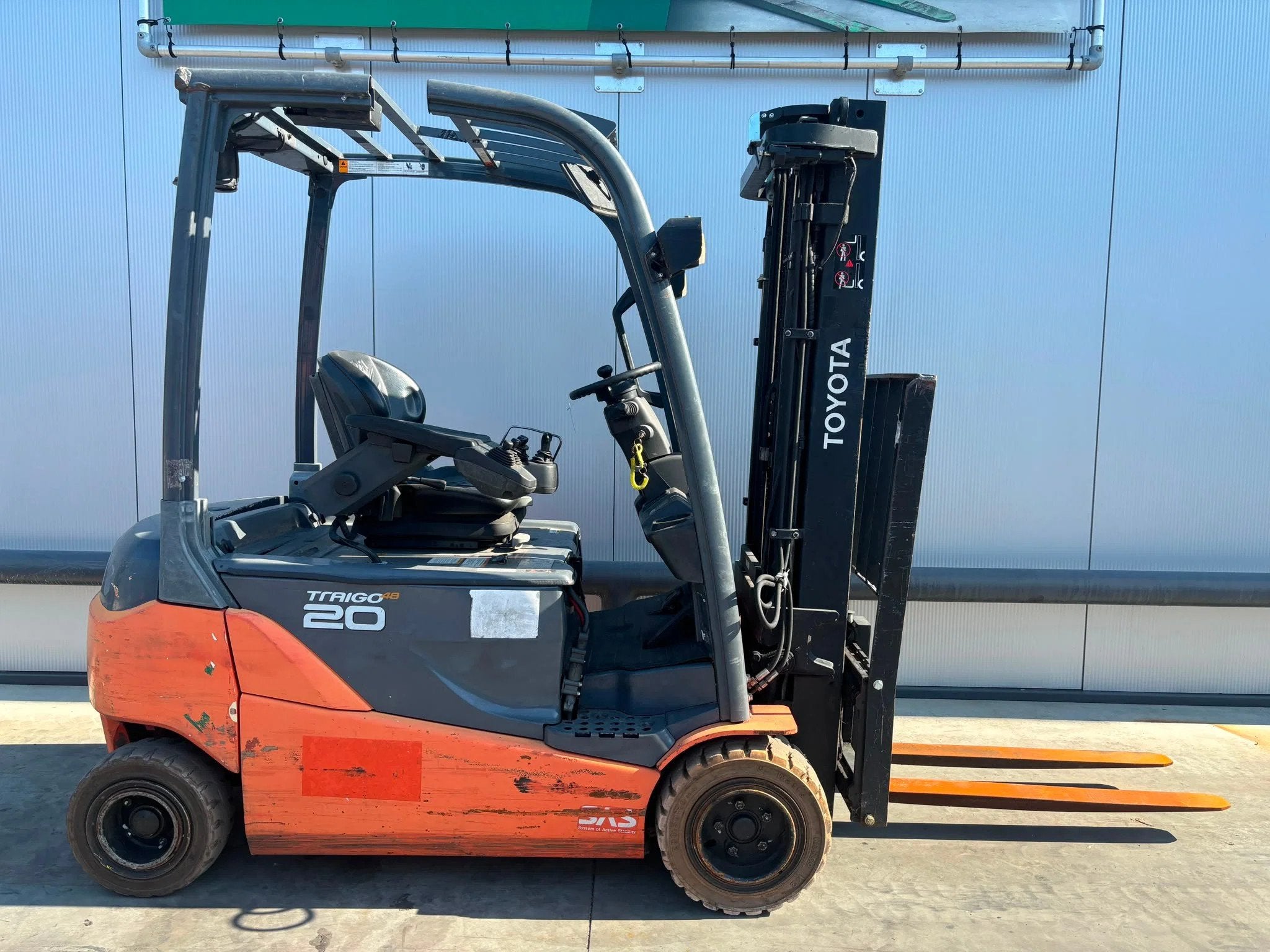 Toyota Heftruck 2.0 (bj 2011), 2000 tot 3000 kg, Elektrisch, Heftruck, Toyota