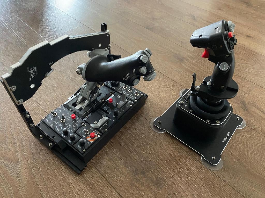 HOTAS F16 WinWing Orion (MFSSB), Computers en Software, Joysticks, Verzenden, Zo goed als nieuw, WinWing
