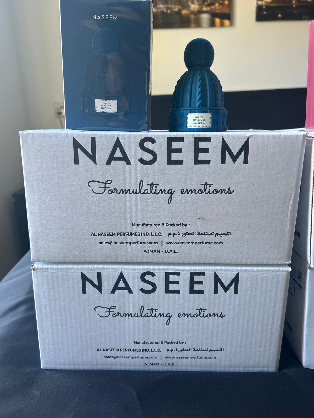 Partij verkoop 12 Naseem The Ice Between Us 80ml flessen, Ophalen of Verzenden, Nieuw