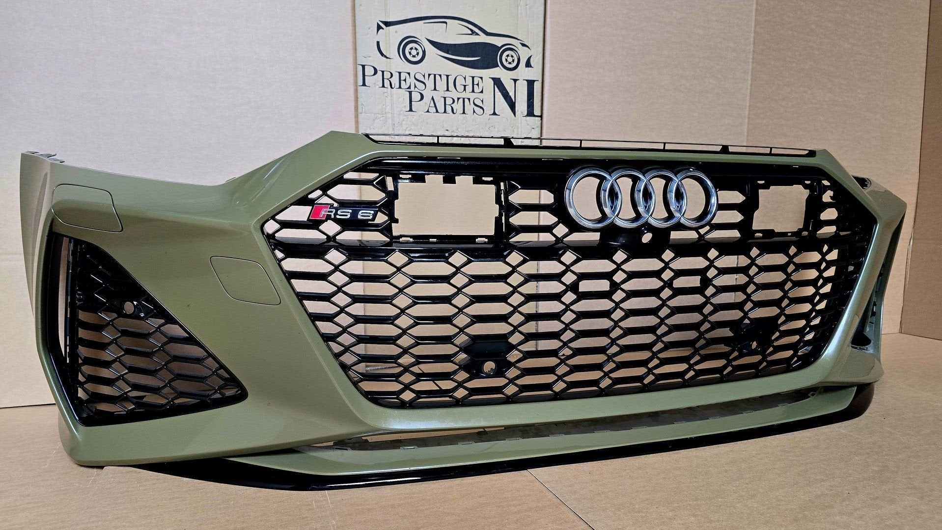 Voorbumper Audi A6 C8 4K RS6 RS 6xPDC KLS ORIGINEEL BUMPER, Gebruikt, -, Voor, Bumper