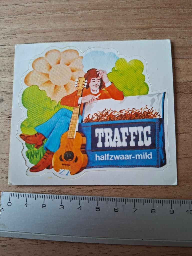 Sticker traffic, Ophalen of Verzenden, Zo goed als nieuw, Merk