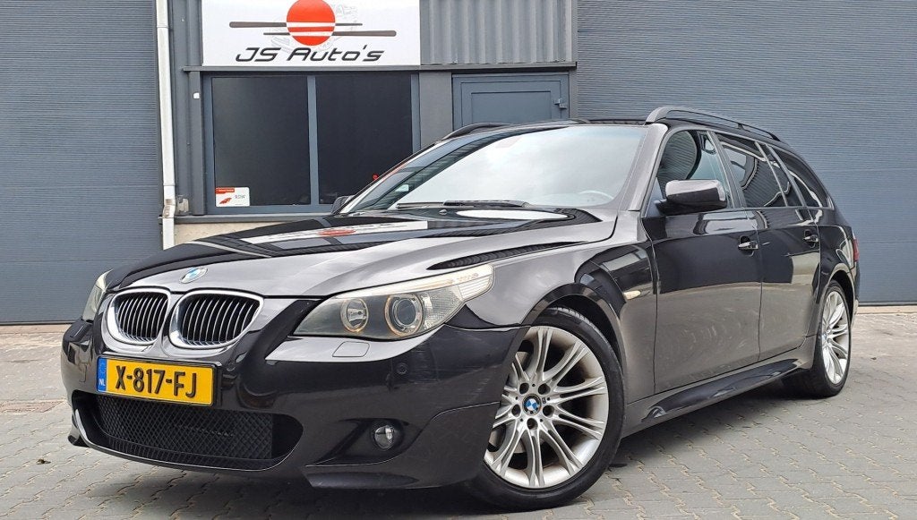 Bmw 5-SERIE 2.5/2007/218pk/AUT/18'/M Pakket/High Executive, Auto's, BMW, Automaat, Gebruikt, 2497 cc, 2000 kg