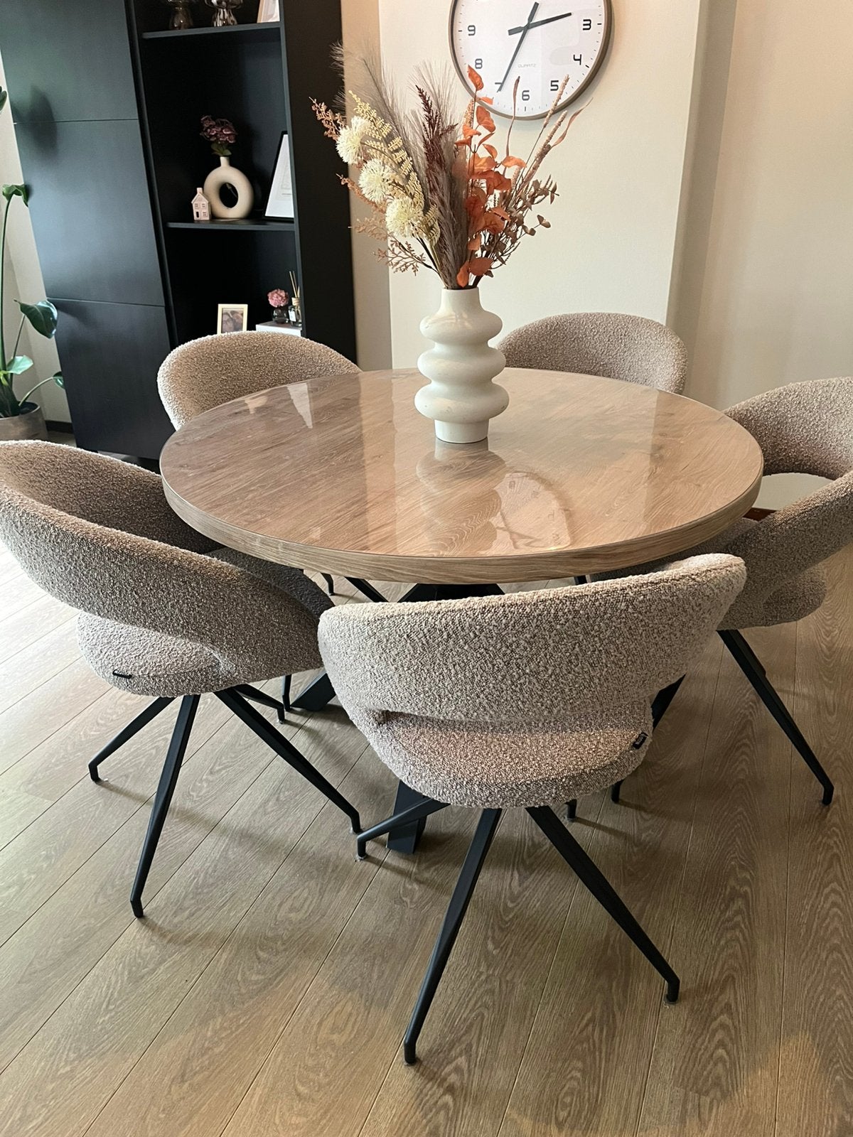 5st. Eetkamerstoel MXSofa - Trendhopper, Ophalen, Zo goed als nieuw, Stof, Vijf, Zes of meer stoelen