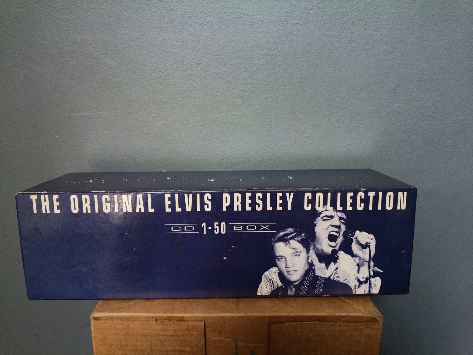 The Original Elvis Presley Collection CD Box (1-50), Ophalen of Verzenden, Gebruikt, Rock, Boxset