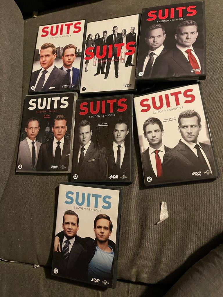 Suits DVD Boxset - Seizoenen 1 t/m 7, Cd's en Dvd's, Dvd's | Tv en Series, Boxset, Drama, Ophalen of Verzenden, Zo goed als nieuw