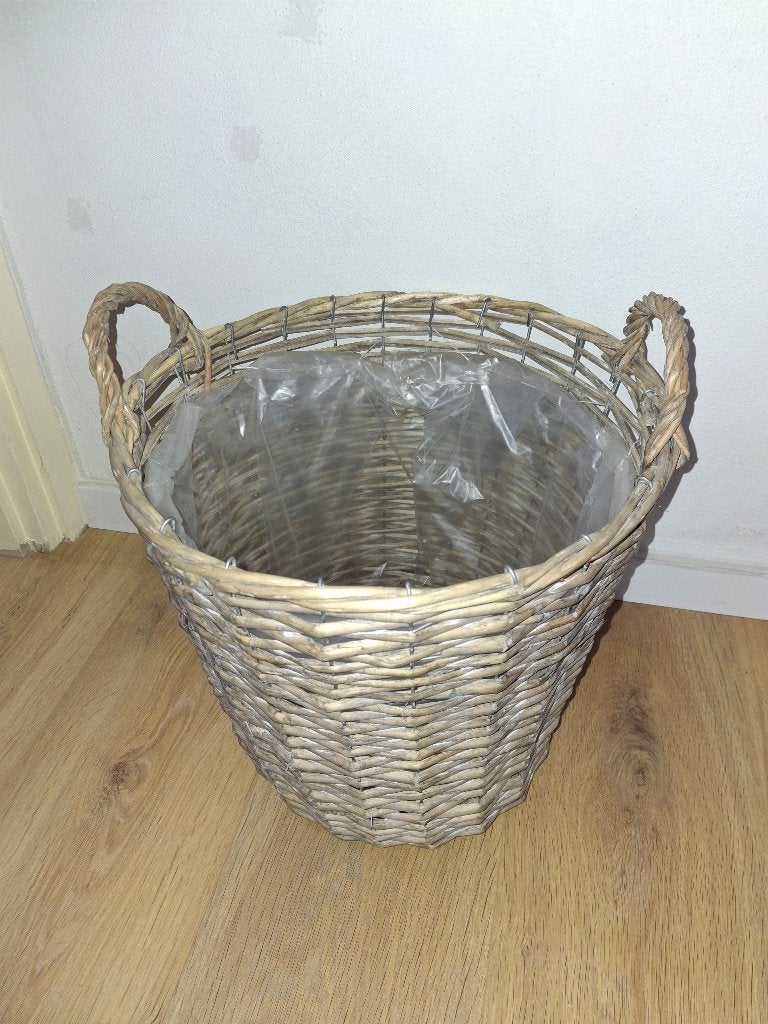 Kerstboom / planten bak / mand 2x, Diversen, Ophalen of Verzenden, Gebruikt