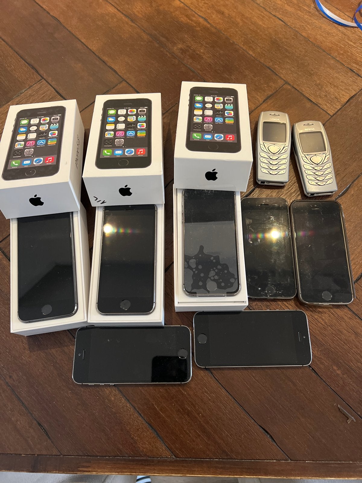 Diverse iPhones en Nokia telefoons - Partij, Ophalen, Gebruikt, Overige modellen, Zwart