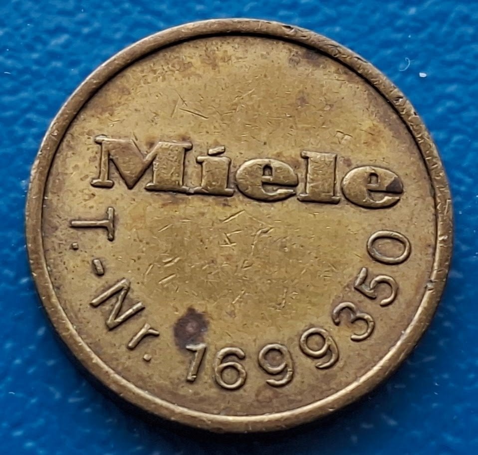 Vintage Wasmunt Miele T.-Nr. 1699350, Verzenden, Overige materialen, Buitenland