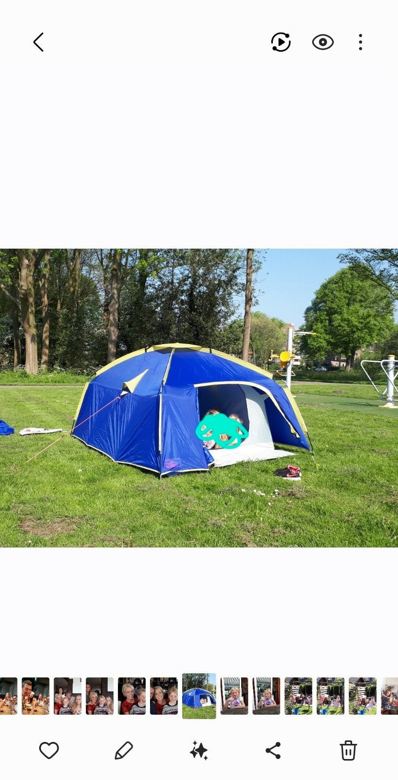 Tent, 2-persoons, Ophalen