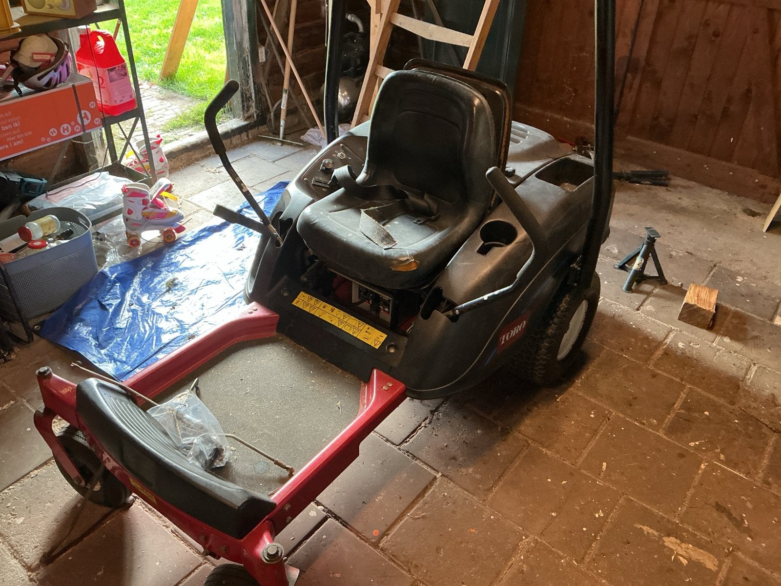 Toro Zero Turn Timecutter zitmaaier onderdelen/opknapper