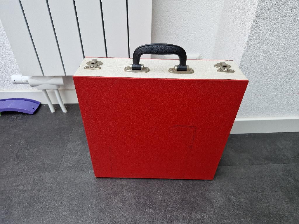 vintage platenkoffer, Ophalen of Verzenden, Audio en Video