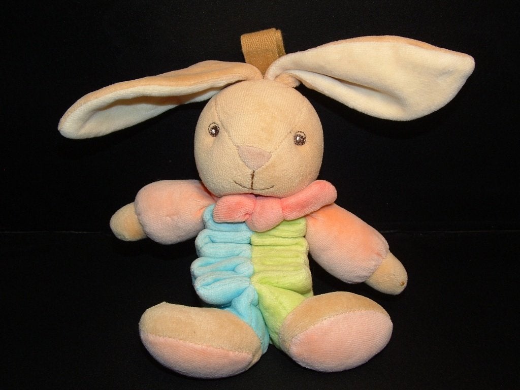 KALOO KONIJN MUZIEKDOOS VELOURS BEIGE MET VELOURS, Verzenden, Nieuw, Overige typen