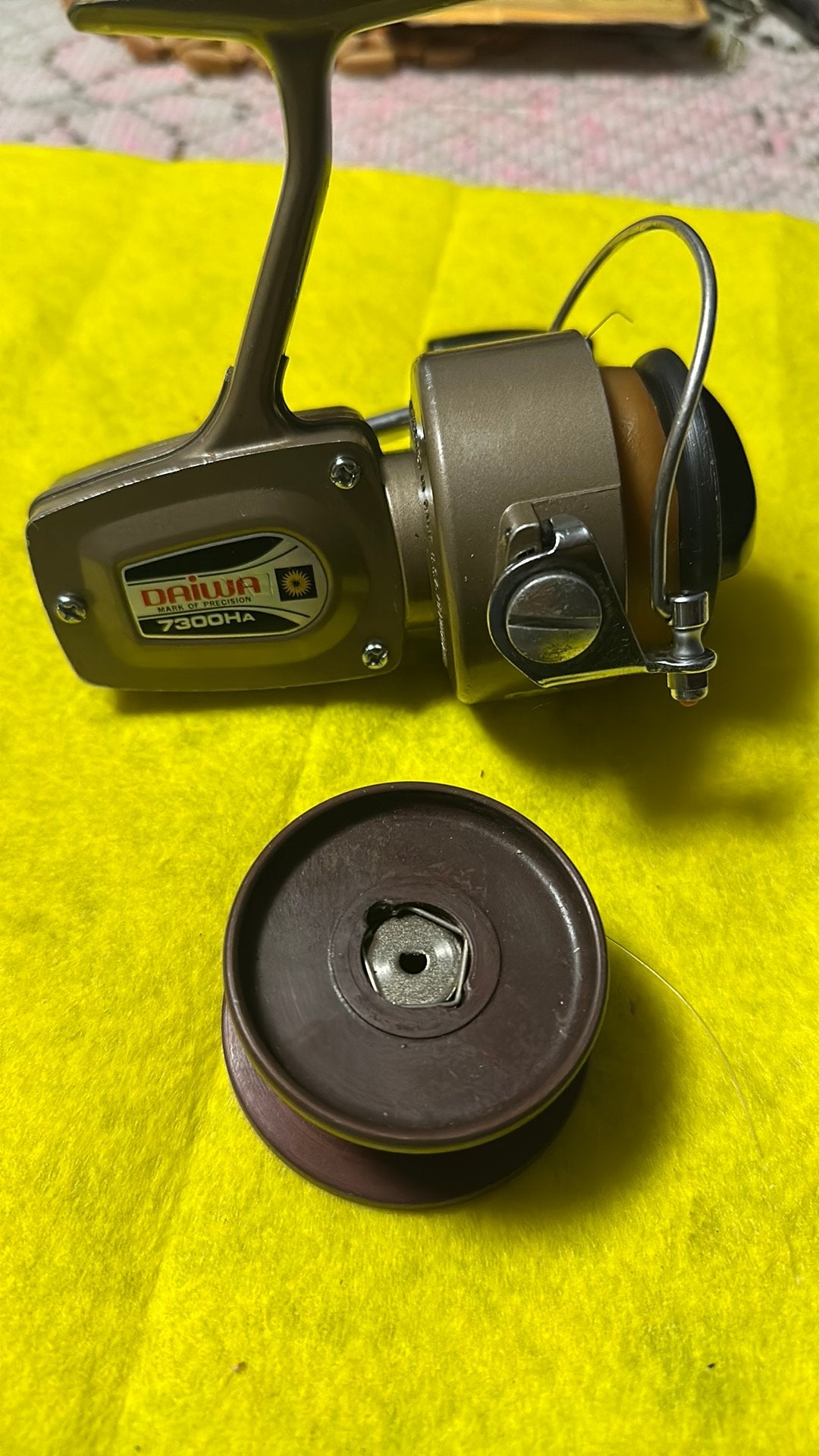 Daiwa 7300 HA, Ophalen of Verzenden, Zo goed als nieuw, Molen
