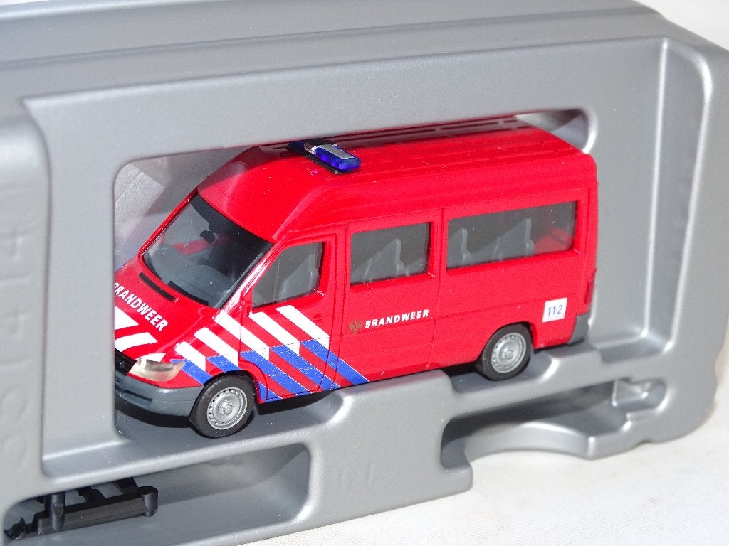 1/87 Herpa Mercedes Tin Brandweer, Ophalen of Verzenden, Nieuw, Auto, Herpa