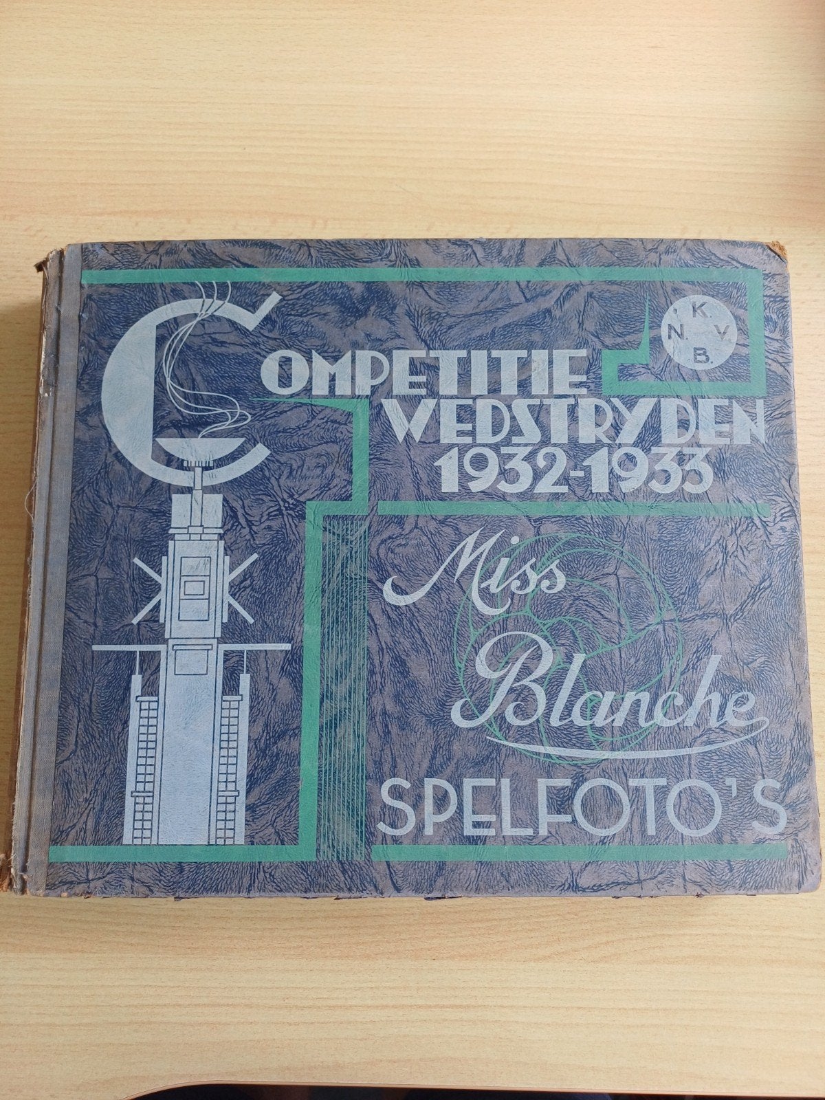 Miss Blanche Spelfoto's album 1932-1933, Verzamelen, Ophalen of Verzenden, Gebruikt, Ajax, Boek of Tijdschrift
