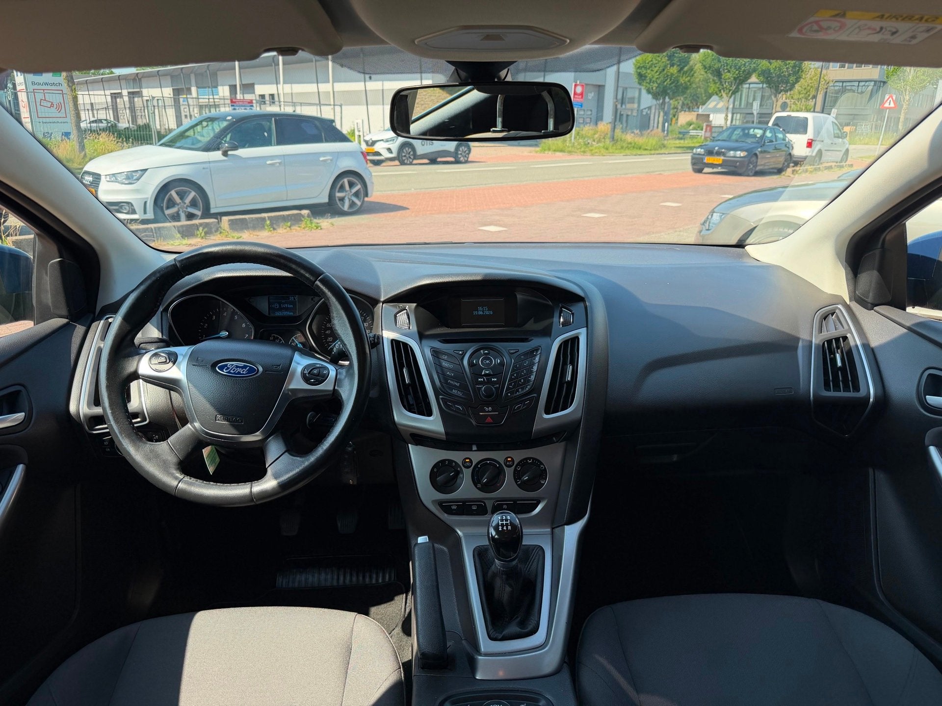 Ford Focus Wagon 1.0 EcoBoost Edition Plus, Euro 5, 101 pk, Gebruikt, Blauw