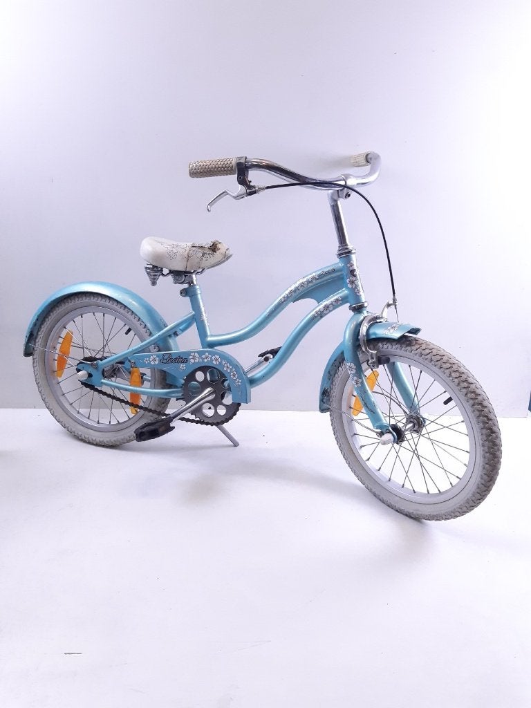 kinderfiets, Fietsen en Brommers, Ophalen, Gebruikt, Minder dan 16 inch, Zijwieltjes