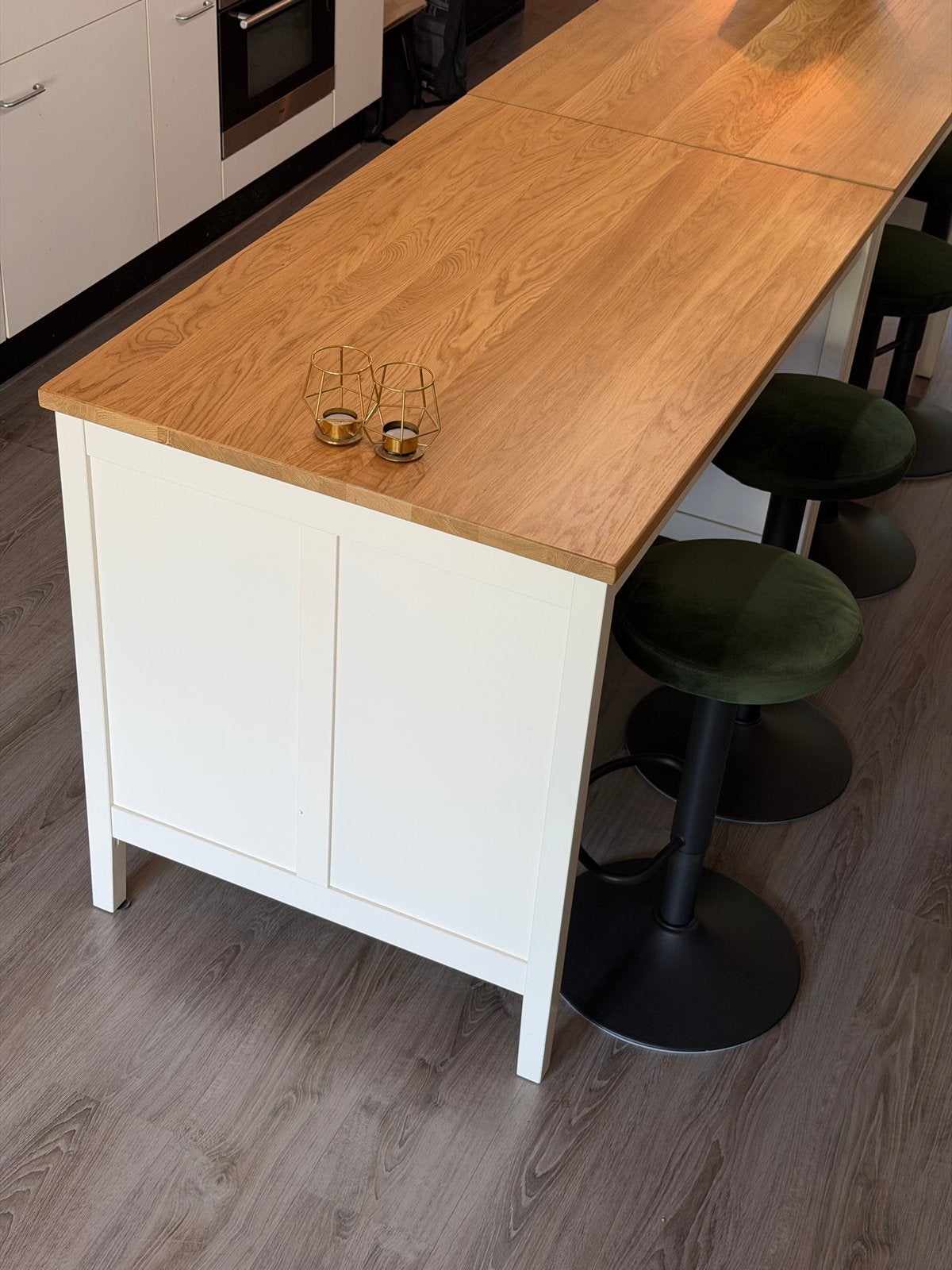 Ikea tornviken Keukeneiland barmeubel, Ophalen, Gebruikt, Eikenhout, 200 cm of meer