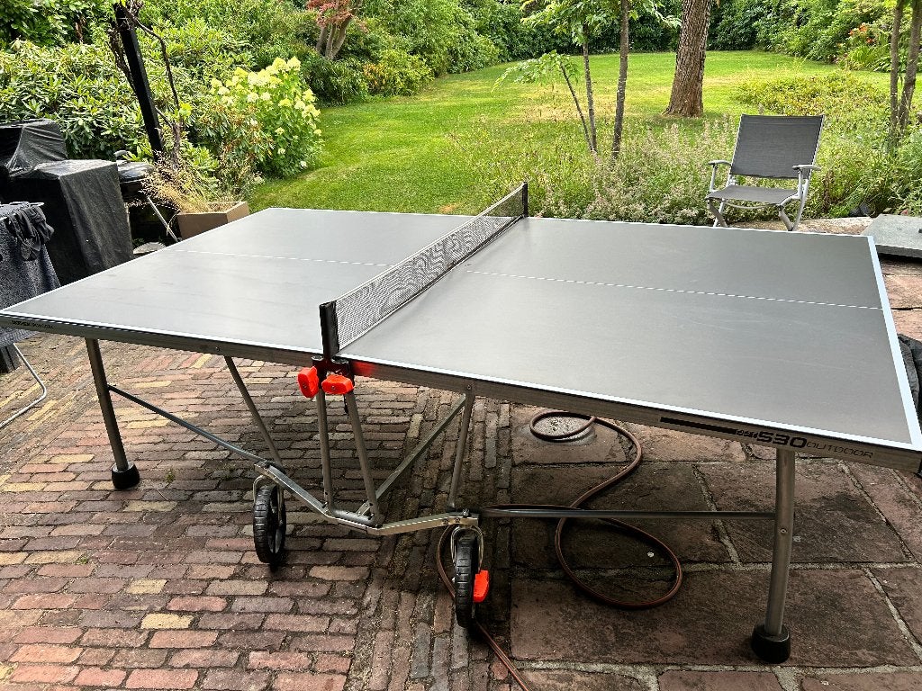 tafeltennistafel, Ophalen, Gebruikt, Tafel Indoor, Verrijdbaar