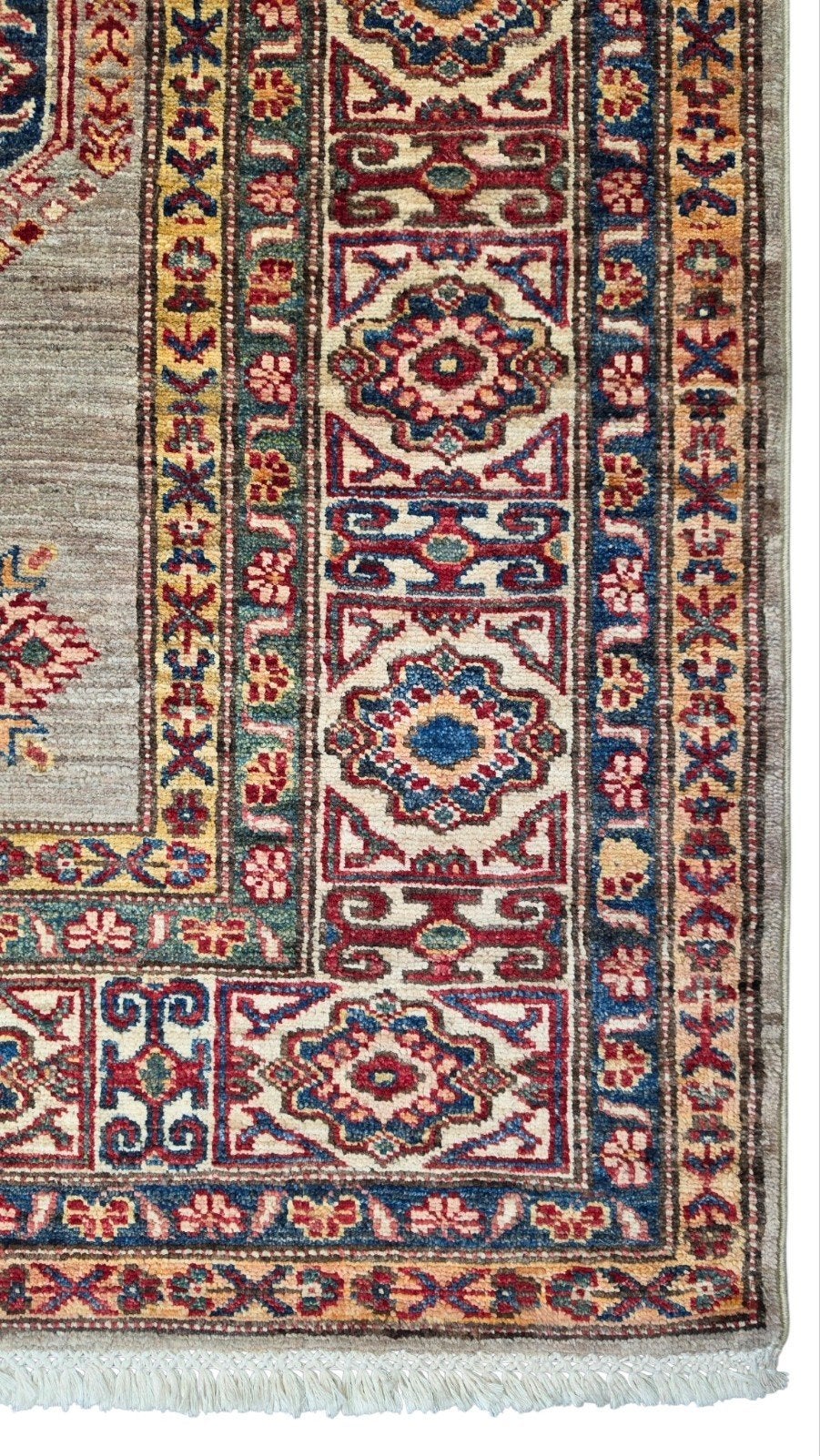Handgeknoopt oosters wol Ziegler Kazak tapijt 168x237cm, Perzisch, Klassiek, Oosters, Ziegler, Kazak, 150 tot 200 cm, 200 cm of meer