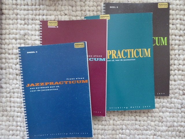 3x  JAZZ PRACTICUM  van Frans ELSEN zonder cd's  uitst.st, Ophalen of Verzenden, Zo goed als nieuw, Genre of Stijl, Frans Elsen