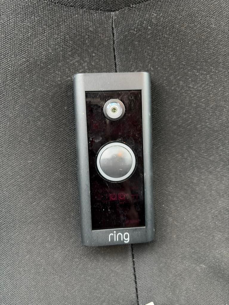 Ring deurbel met camera en gong - Zo goed als nieuw, Huis en Inrichting, Deurbellen, Ophalen, Bewegingsdetectiesensor, Zo goed als nieuw