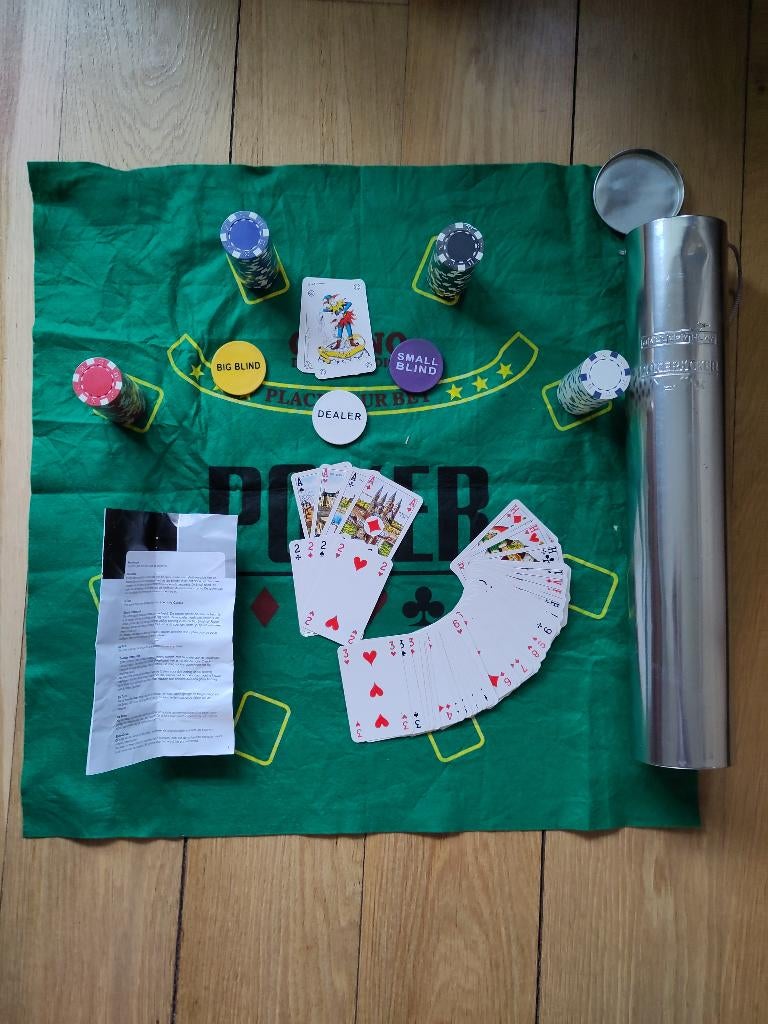 pokerspel, Vijf spelers of meer, Ophalen, Zo goed als nieuw, Gallery Play