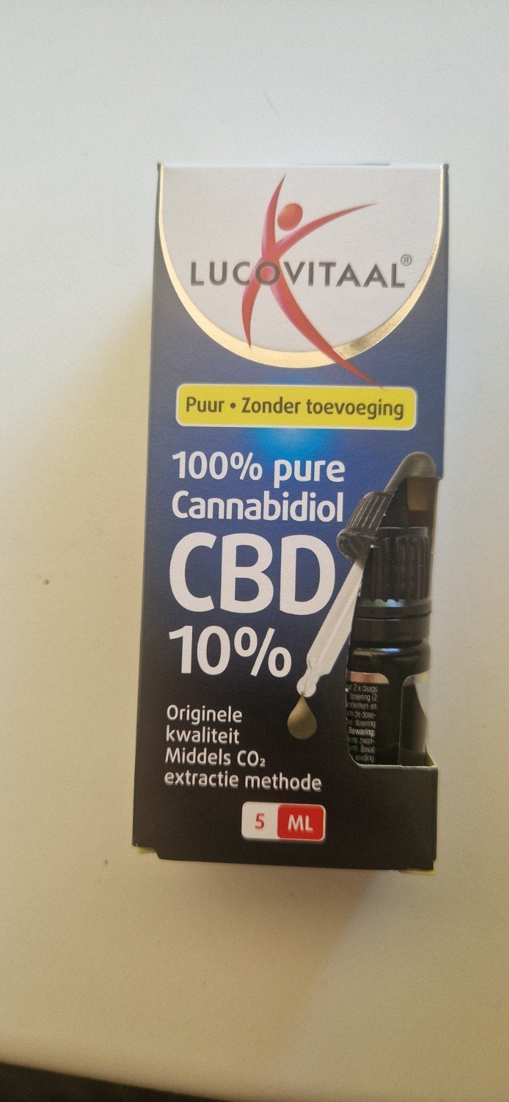 CBD olie lucovitaal, Ophalen of Verzenden, Nieuw