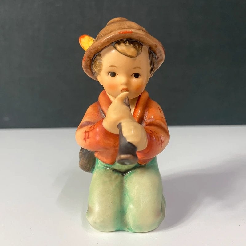 Goebel Hummel – Fluitende jongen, Ophalen of Verzenden, Gebruikt, Hummel