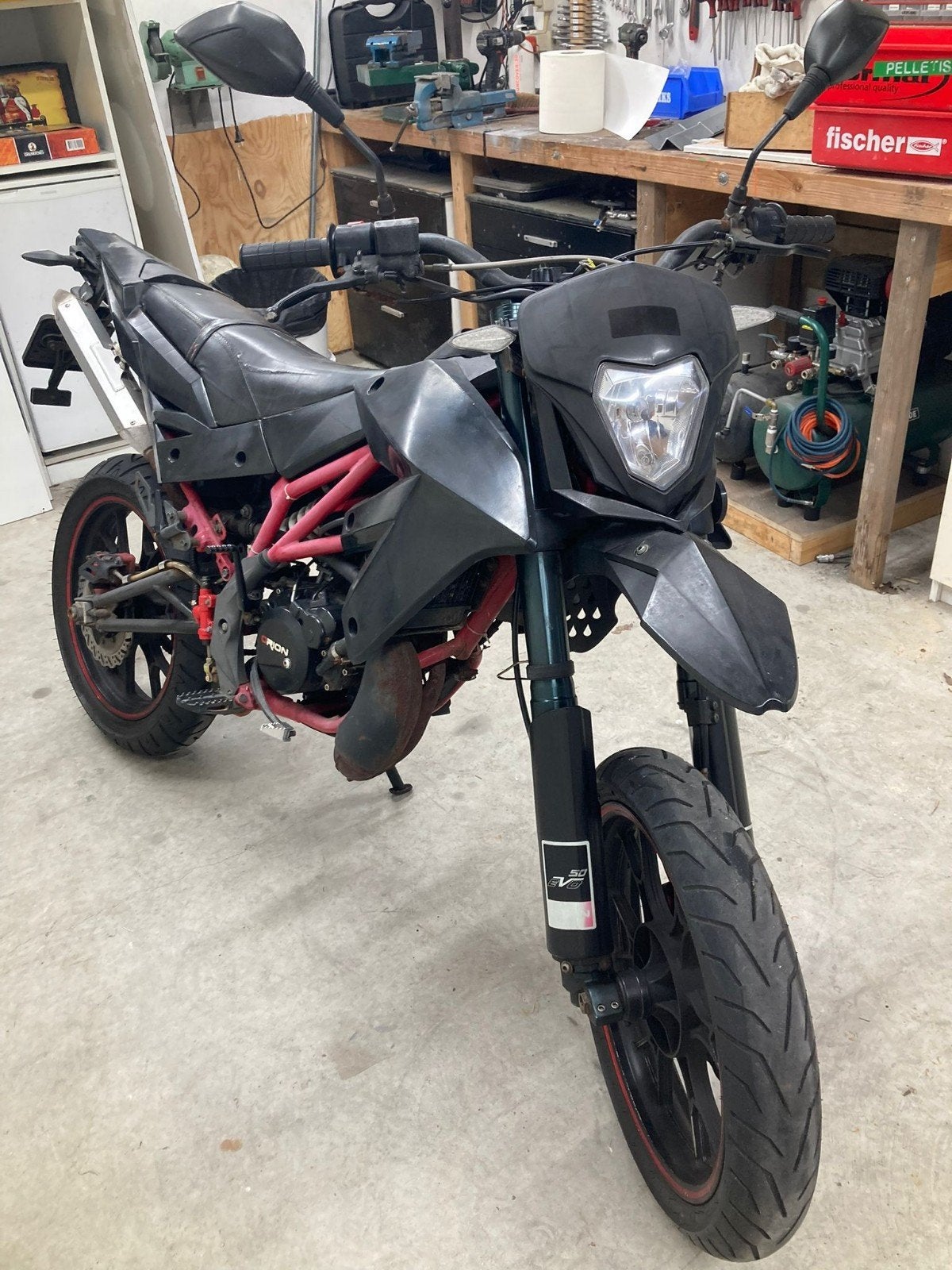Orion evo 50 minarelli am6 2t project, Fietsen en Brommers, Ophalen, Zo goed als nieuw