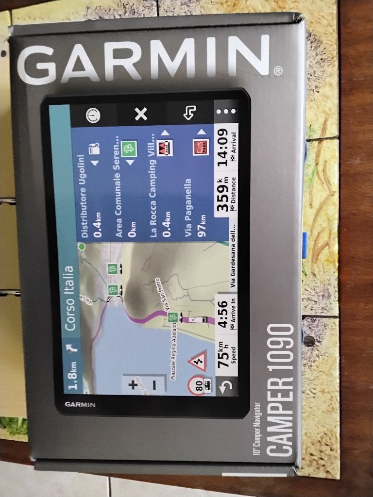 Navigatietoestel, Ophalen, Zo goed als nieuw