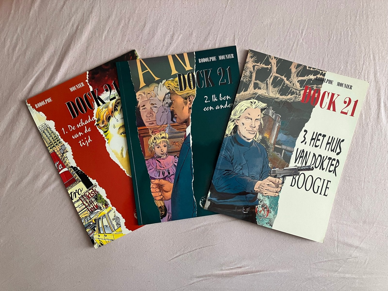 Dock 21 - Complete Serie (3 delen) - Rodolphe & Mounier, Complete serie of reeks, Ophalen of Verzenden, Gelezen
